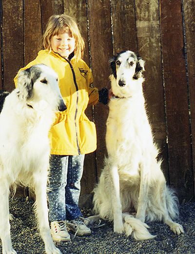 Baby store borzoi puppies