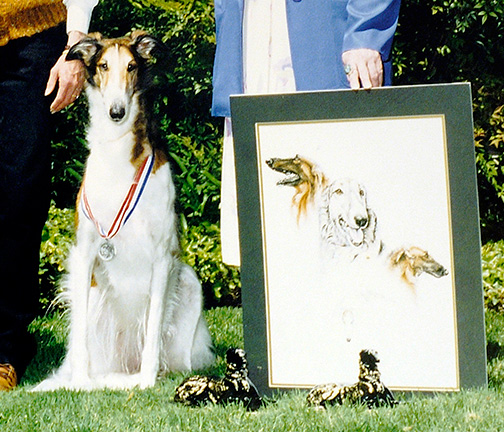 1996 Highest Scoring Borzoi in Open & Utility Combined