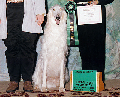 2002 Obedience Award of Merit